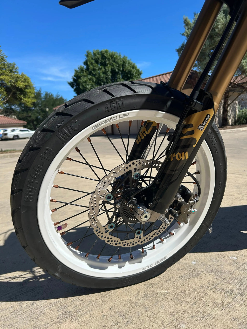 PIVOTRAX CYBER 80/100-19 Street Tire