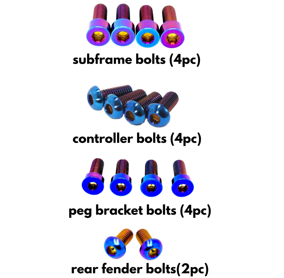 “Value” talaria x3 titanium kit