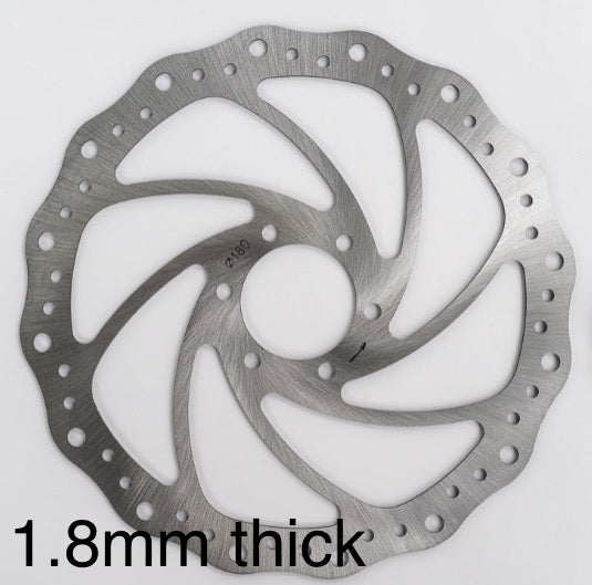 180mm Thin style Rotor for Stock Razor Wheels