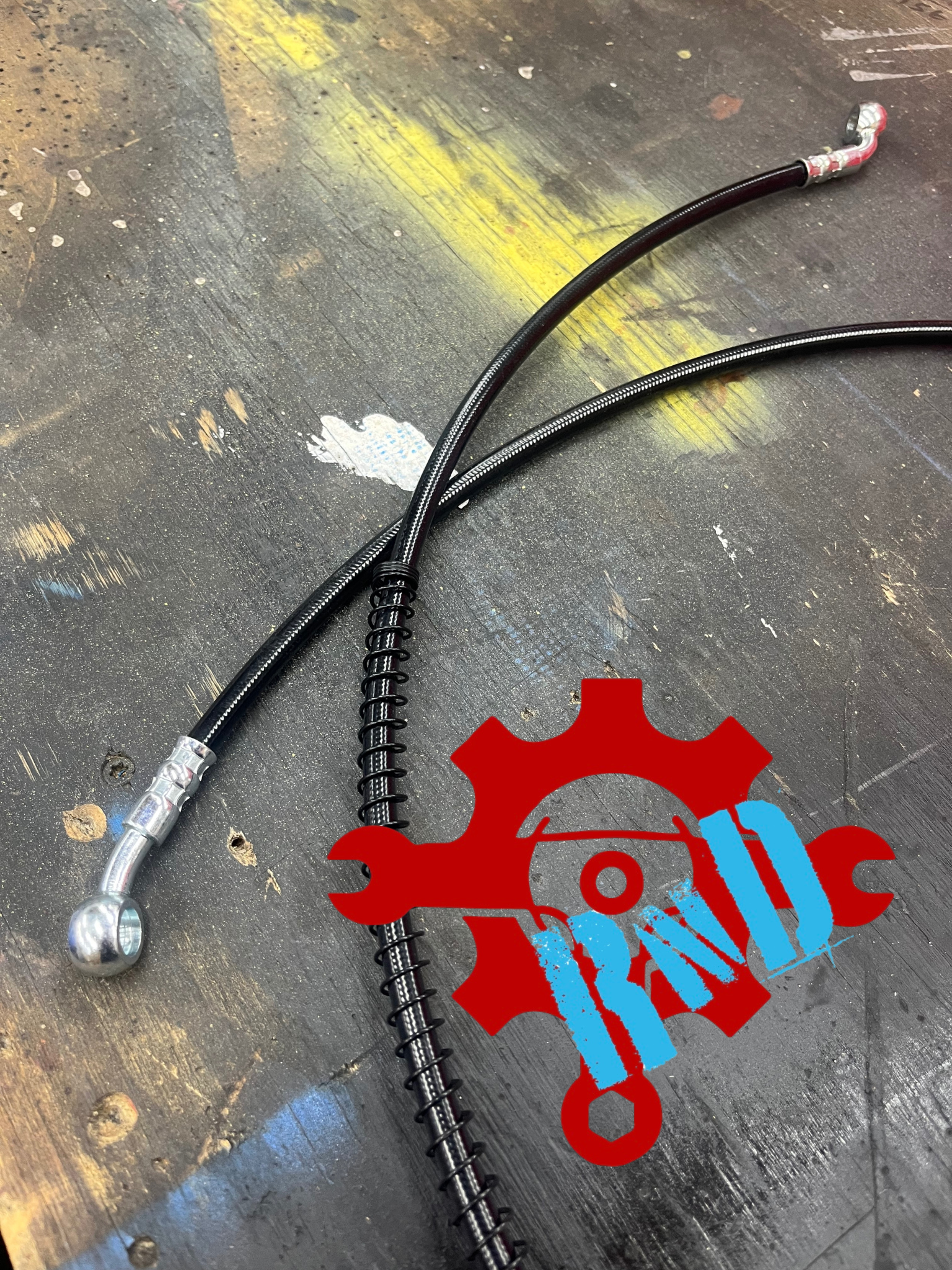 Replacement Rear Brake Hose for Ride or Die RnD Hydraulic Brake