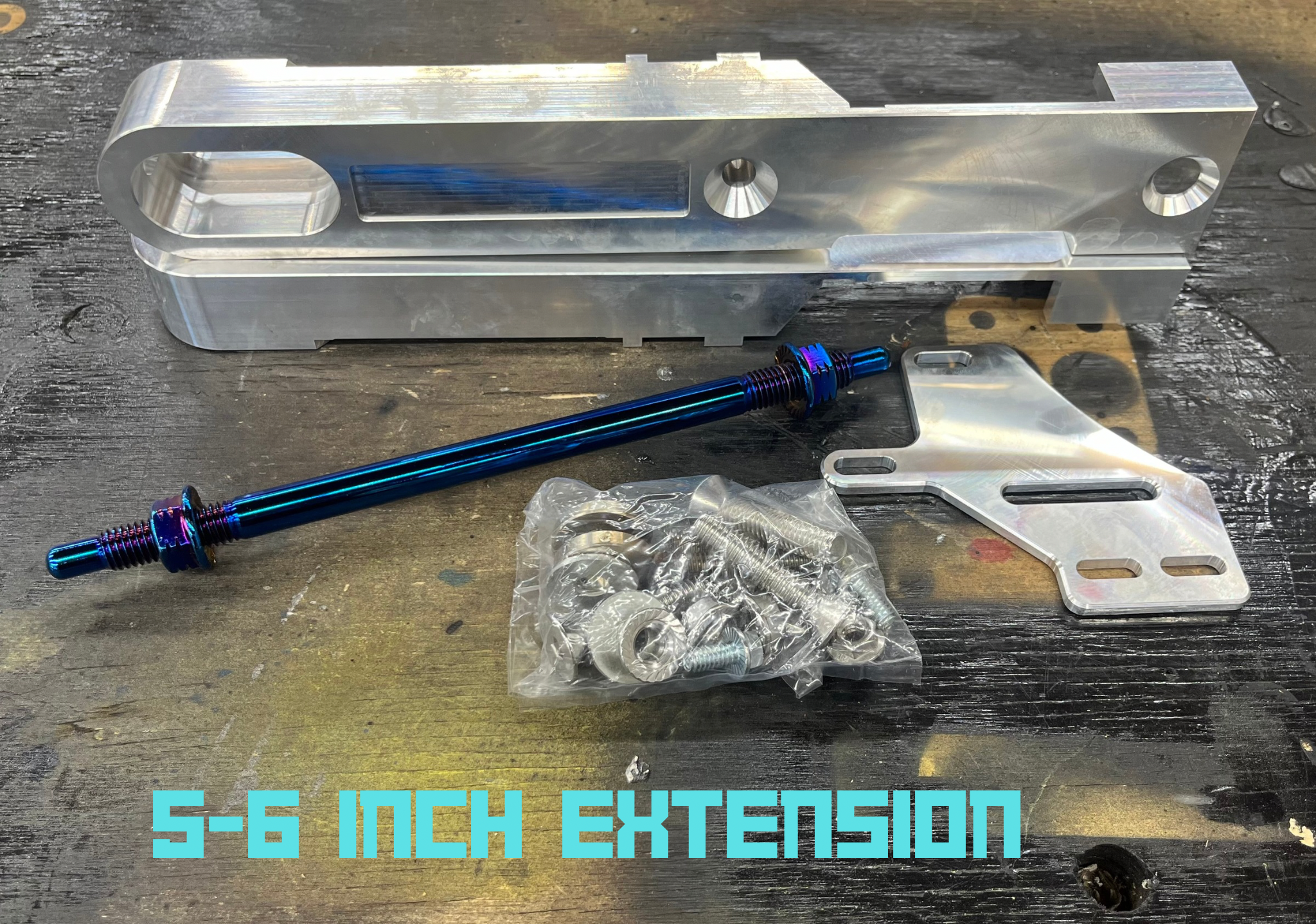 Generic Bolt-on Rear Swing Arm Extensions